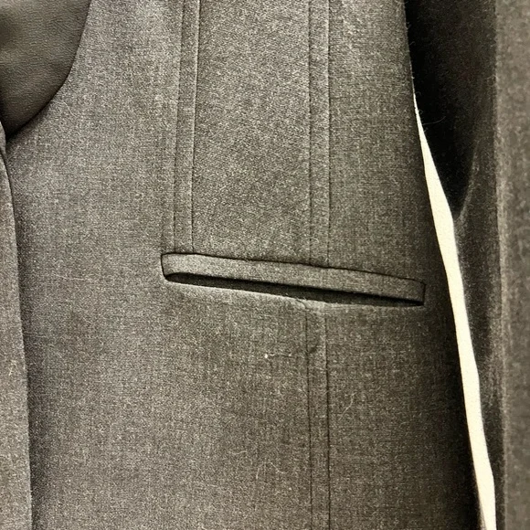 Trina Turk Satin Lapel Fitted Blazer - Picture 6 of 8